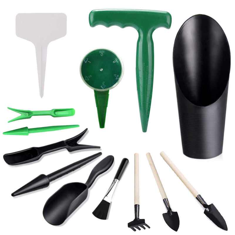 Mini Gardening Tool Set Label  - đánh giá và giá Bonsai Garden Tools