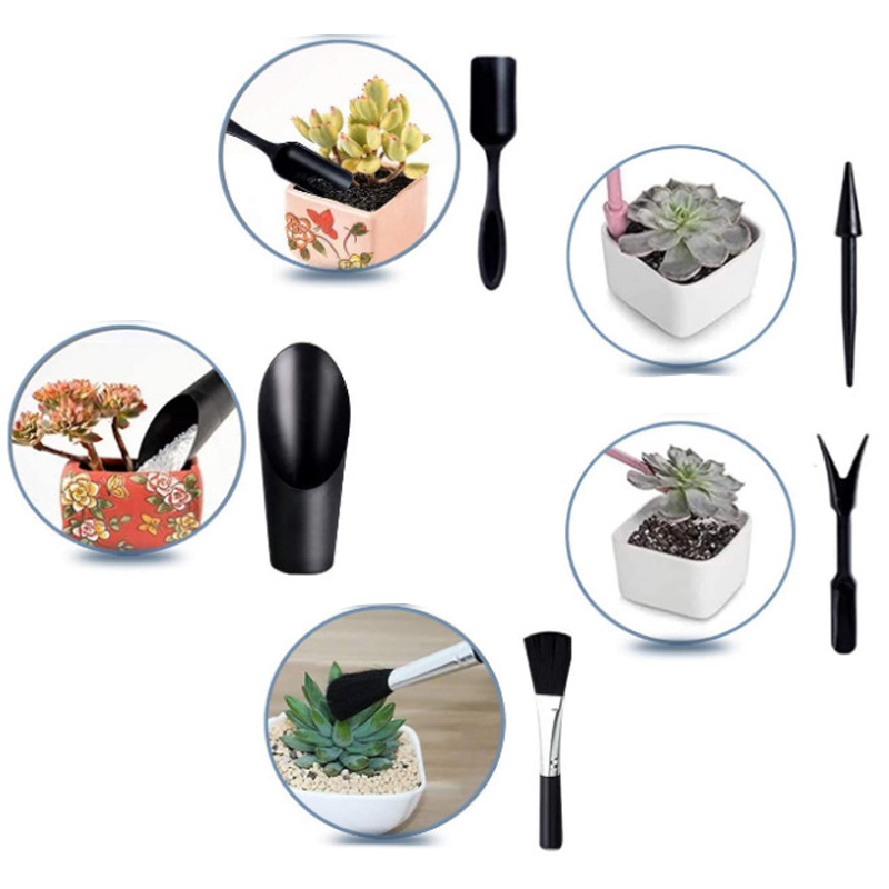Mini Gardening Tool Set Label  - đánh giá và giá Bonsai Garden Tools